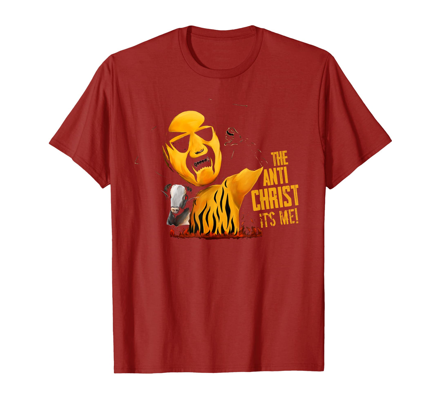 Lucha Libre Antichrist Luchador T Shirt