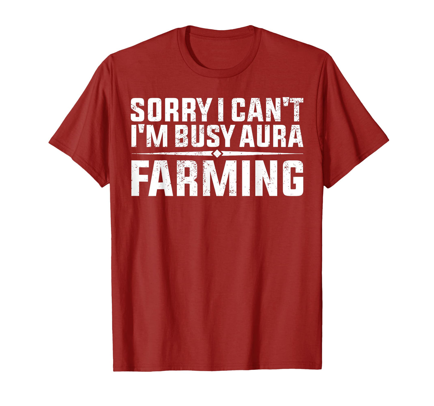 Aura Farming Funny Aura Farmer Teen Boys 10-12 Sigma T-Shirt