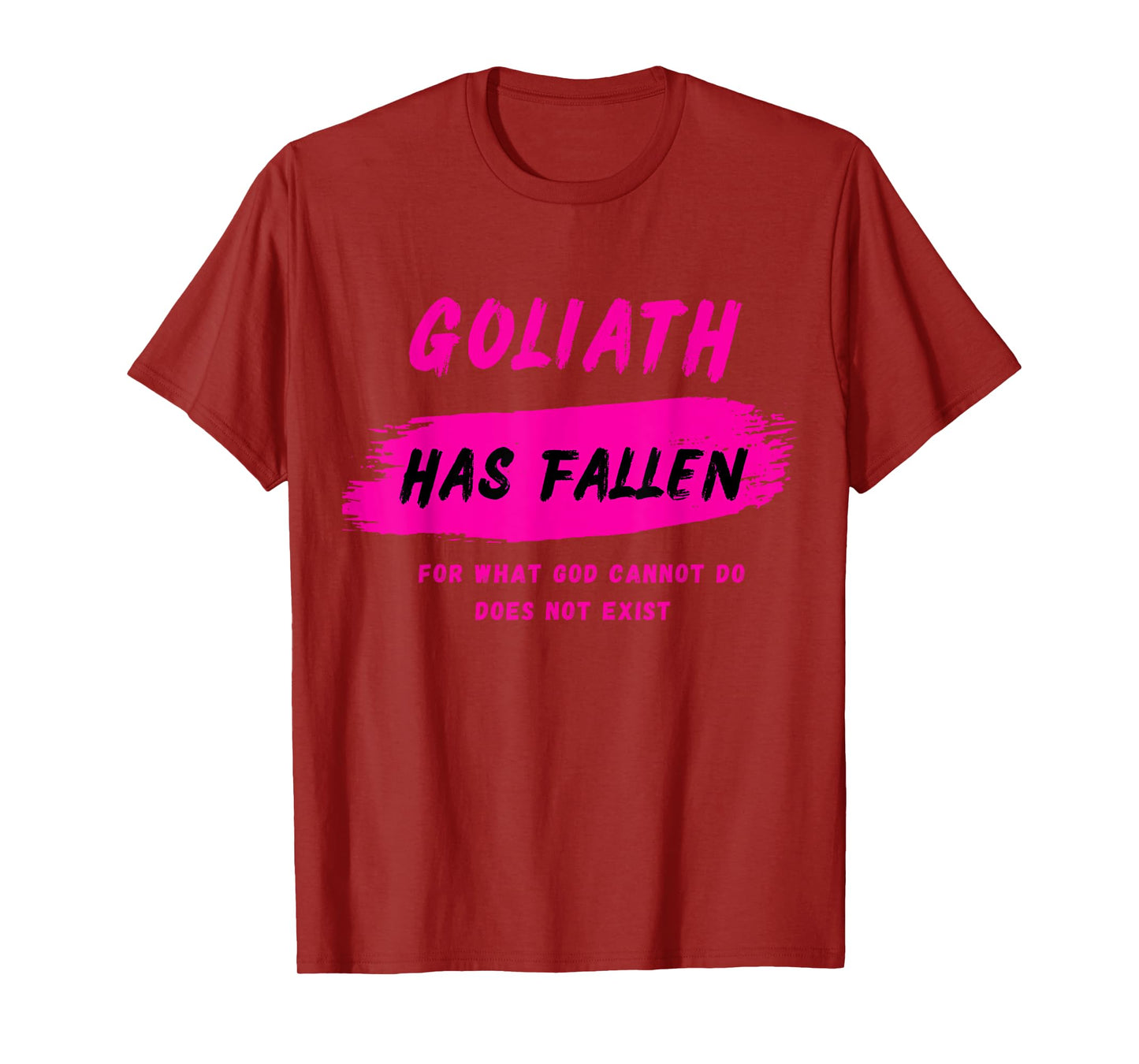 Goliath Has Fallen - NSPPD Morning Prayer T-Shirt