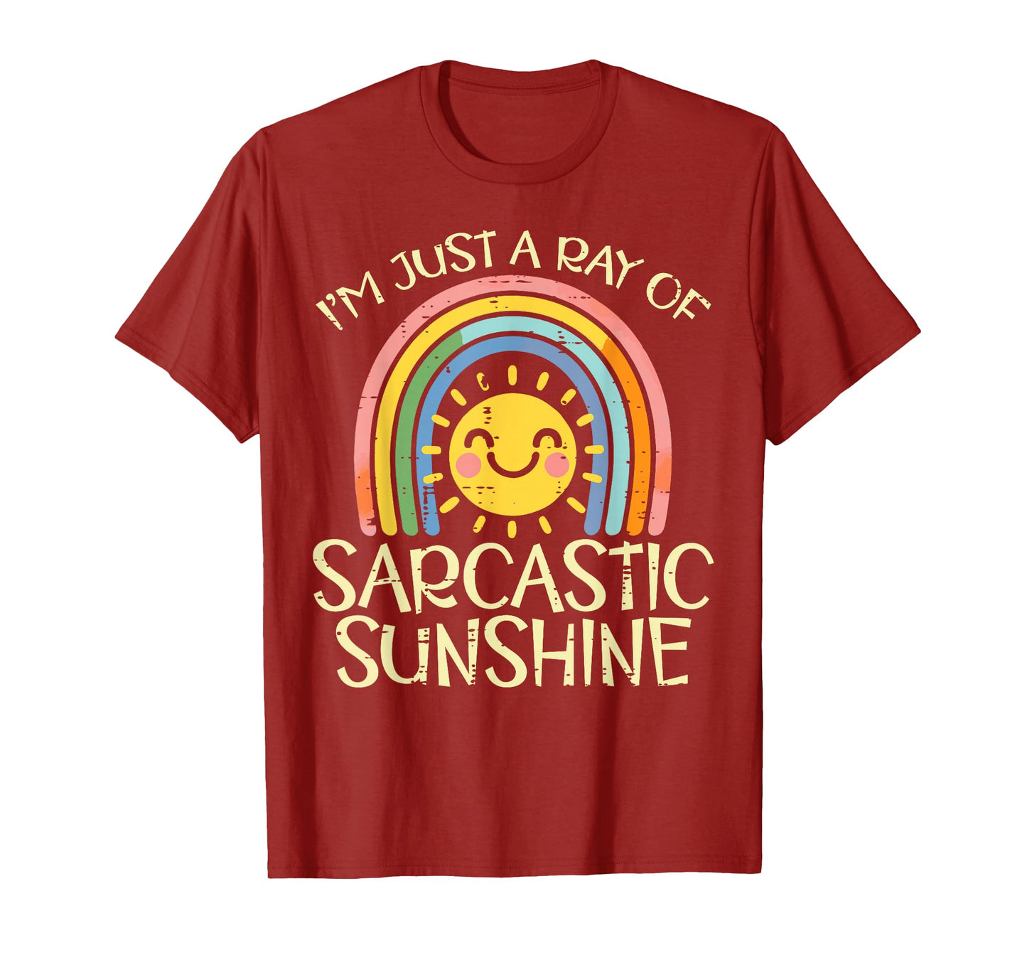 Im Just Ray Sarcastic Sunshine Funny Saying Groovy Women T-Shirt