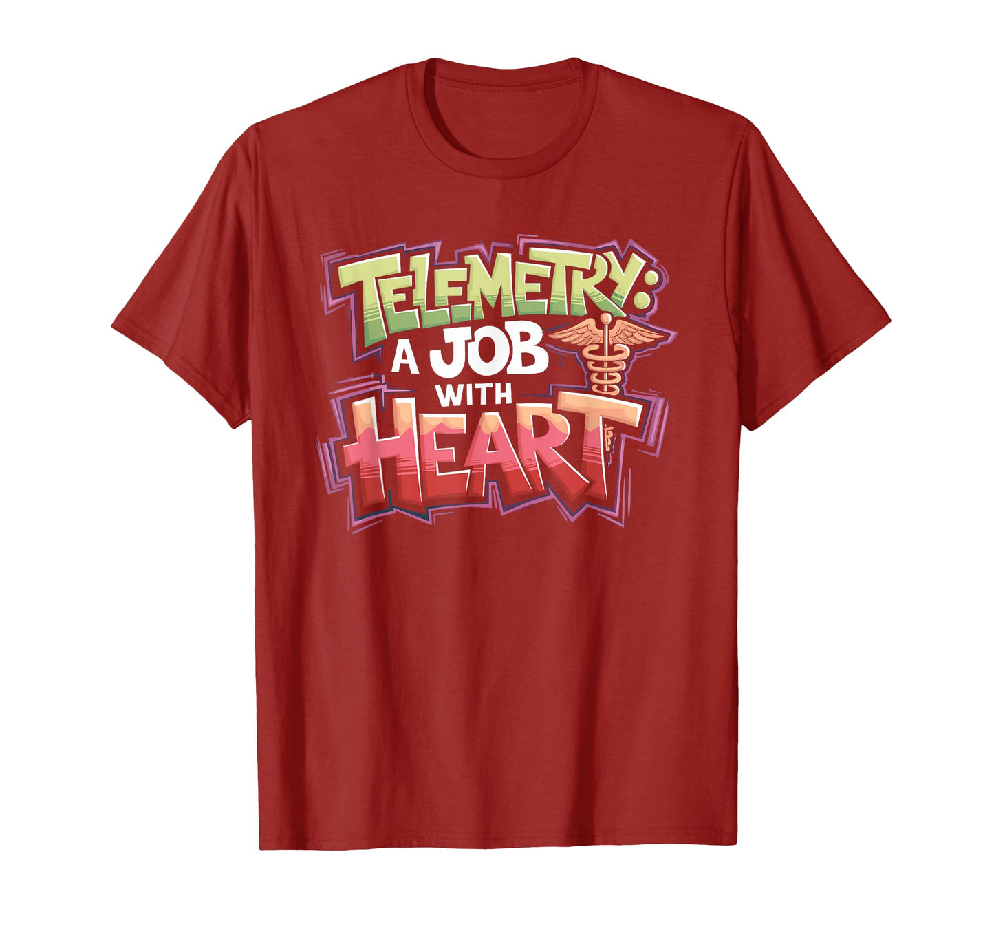 EKG Telemetry Tech Quotes Cardiac Nurse Nursing Technician T-Shirt