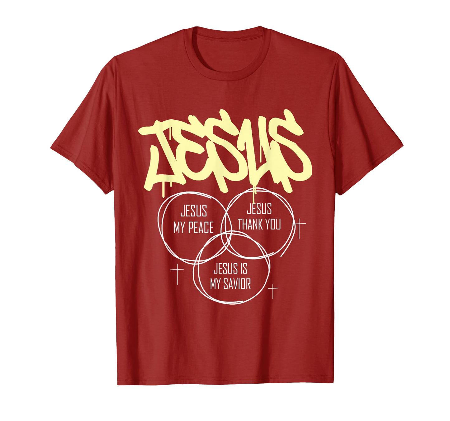 Christian Faith Jesus God Bible Spiritual Church Gift T-Shirt