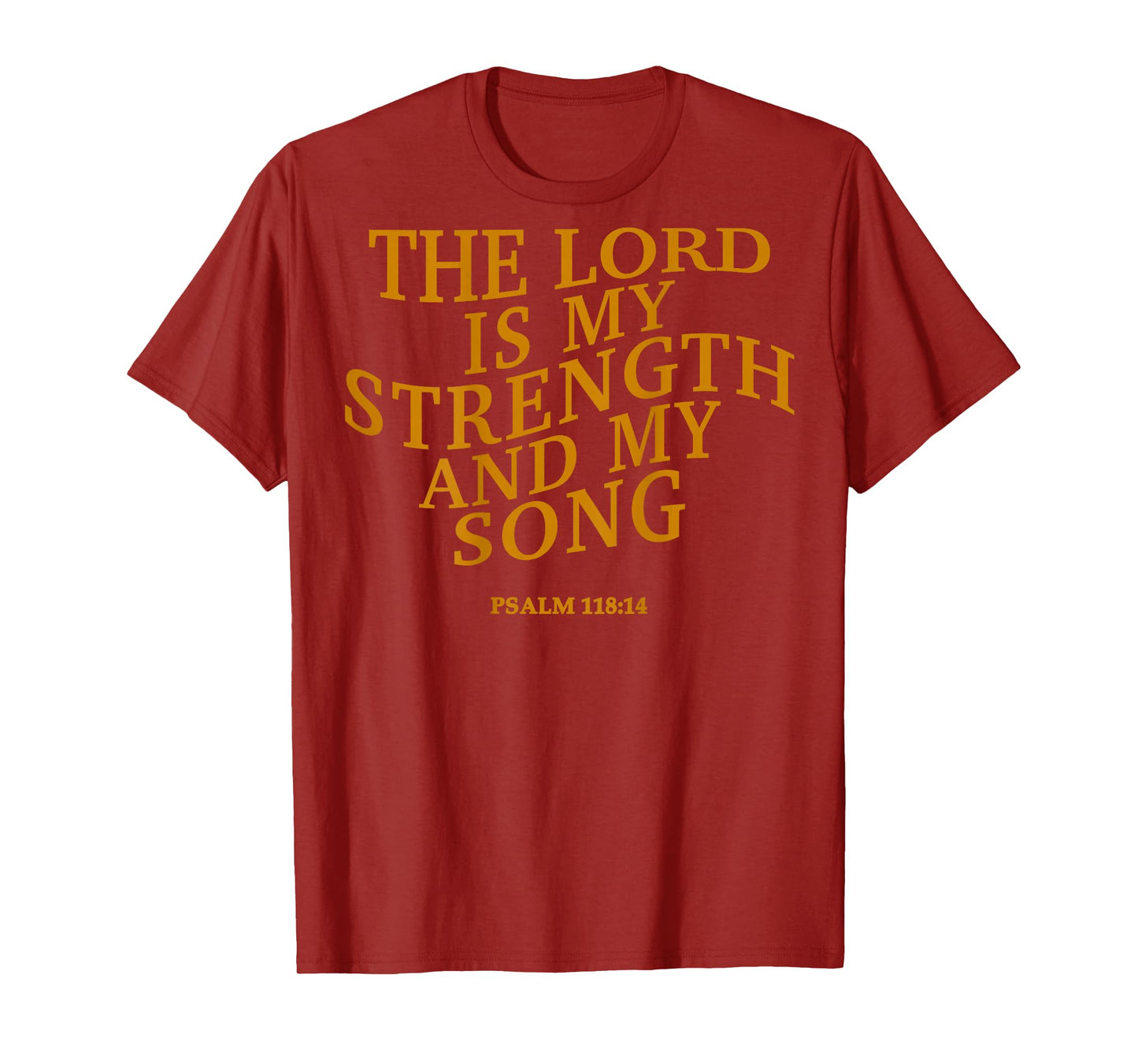 The Lord is My Strength and My Song Christian Jesus God Mom T-Shirt
