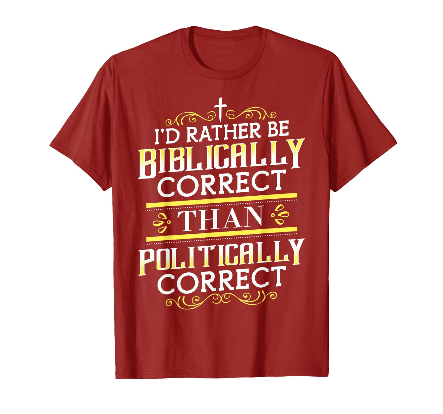 Bible reader T-Shirt - Biblically correct than Politically c