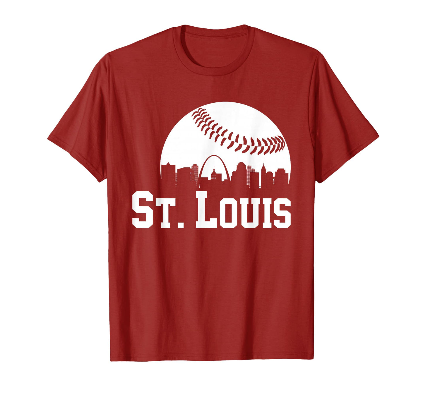 St. Louis City Skyline MO State Missouri Cityscape St Louis T-Shirt