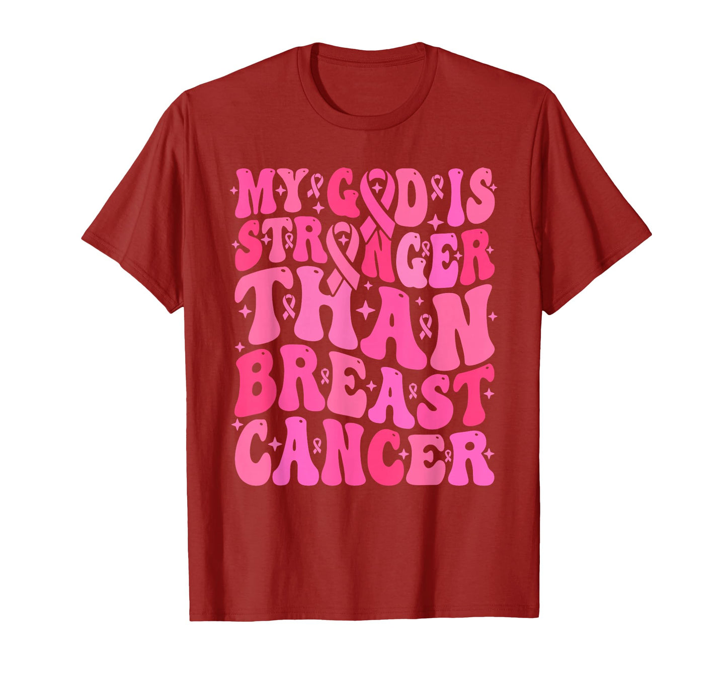 My God is Stronger Than Breast Cancer T-Shirt