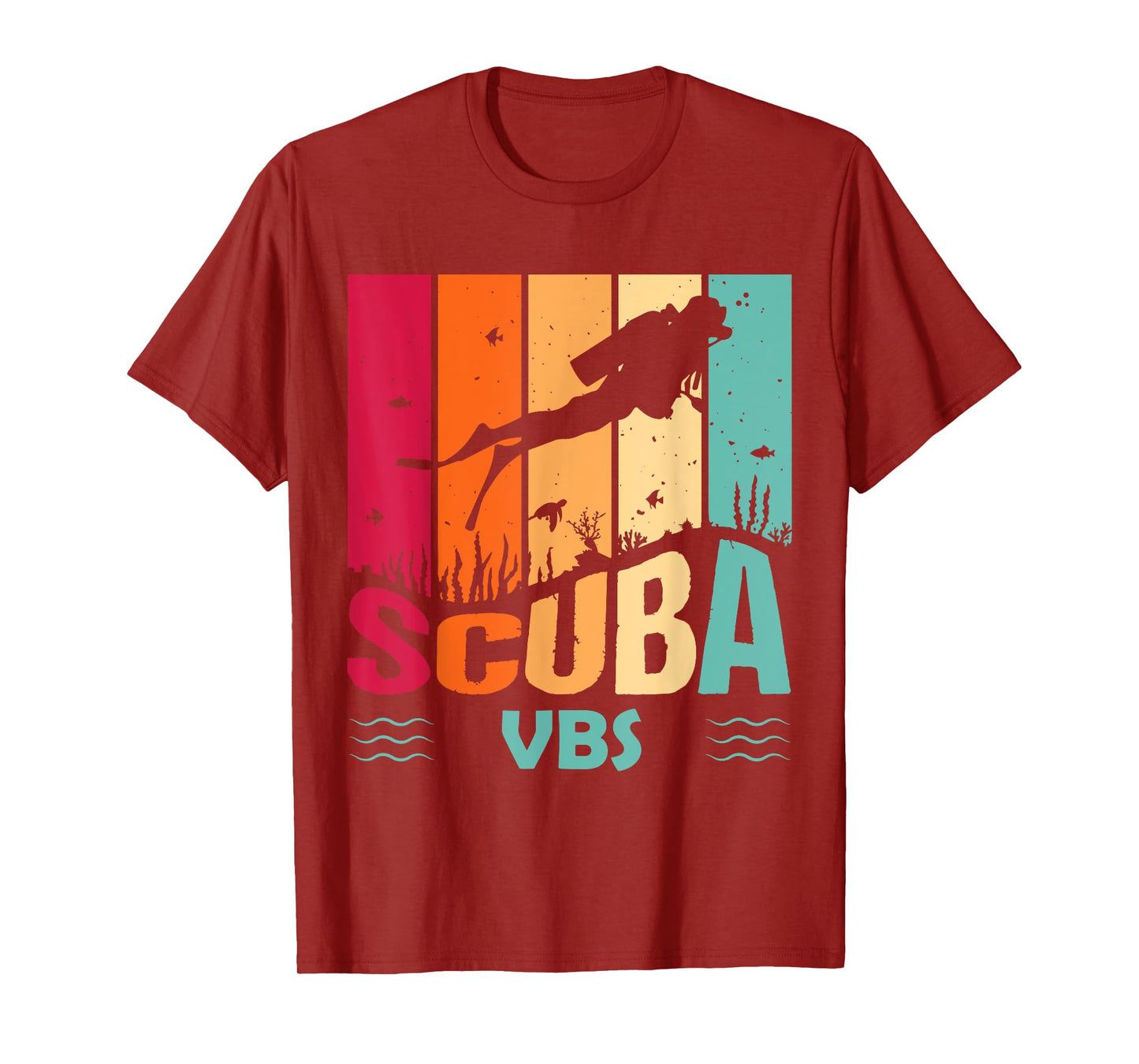 Vintage Scuba VBS Vacation Bible School Ocean Sea Christian T-Shirt