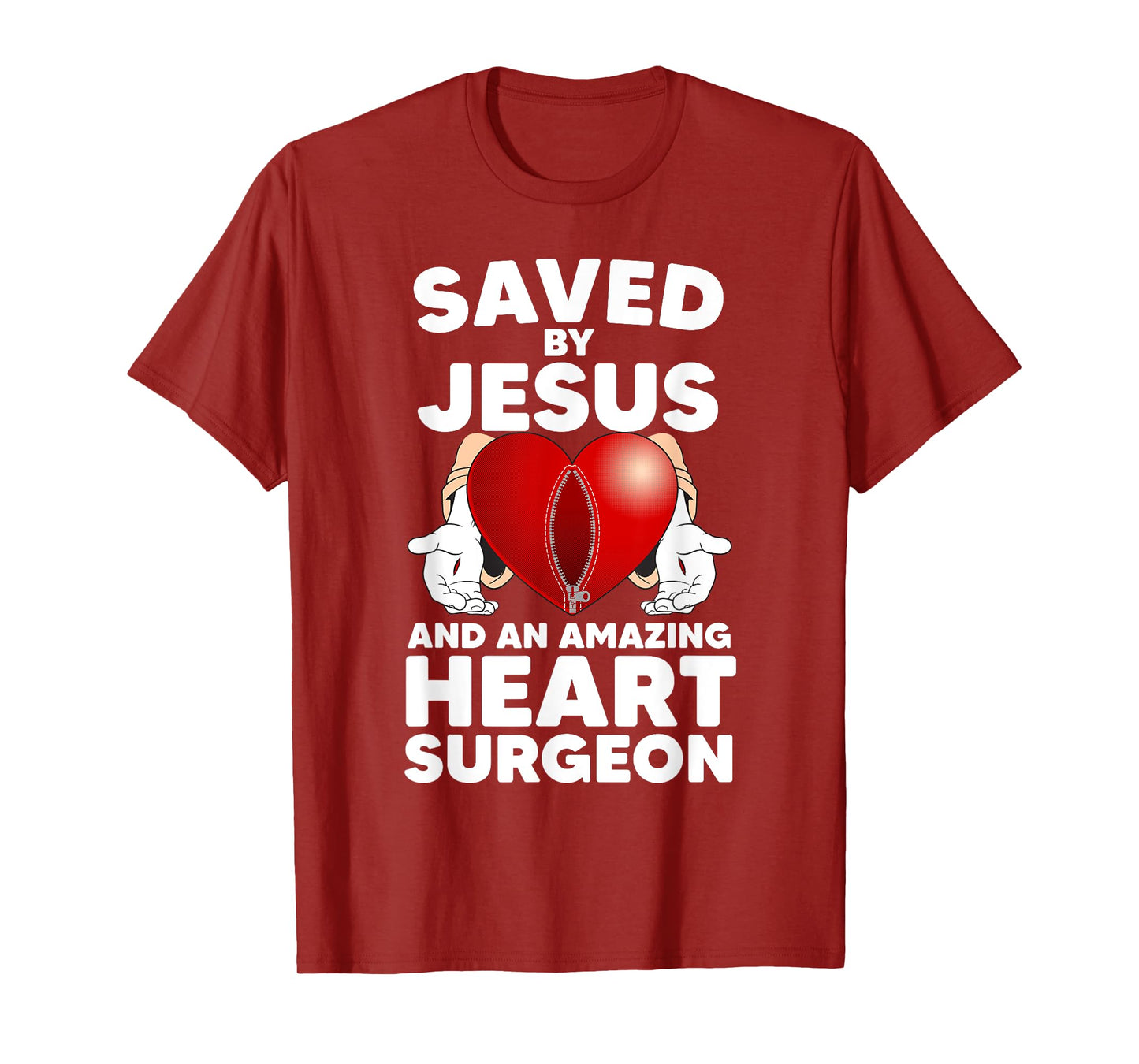 Funny Open Heart Surgery Design For Men Women Heart Patients T-Shirt