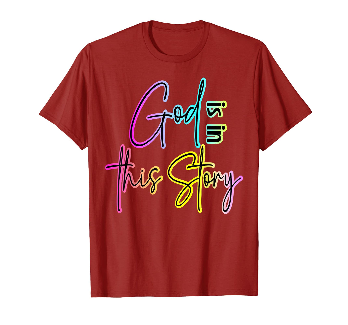 God is in This Story Worship Leader Gifts and Faith T-Shirt