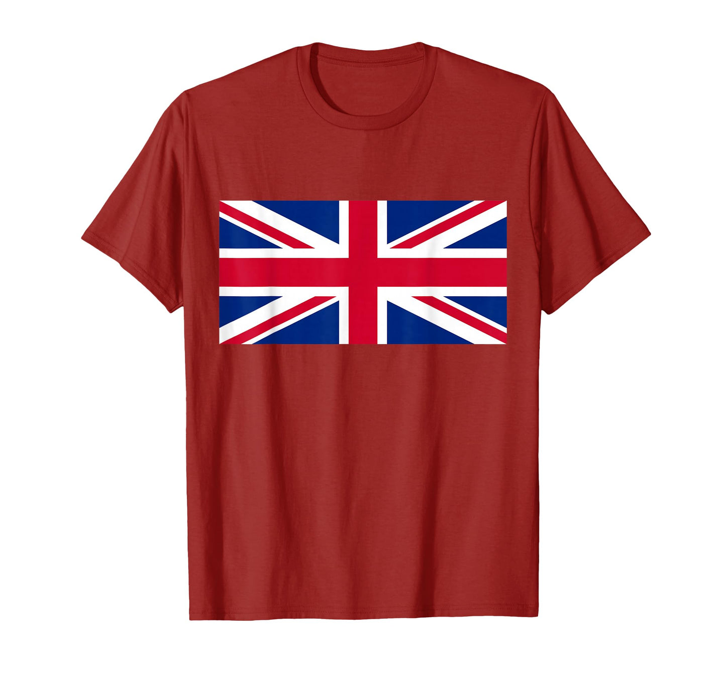 Red White Blue Royal British Union Jack Flag T-Shirt