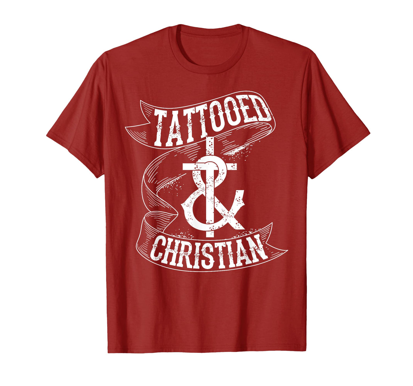 Cool Tattooed & Christian | Cute Inked Lover Believer Gift T-Shirt