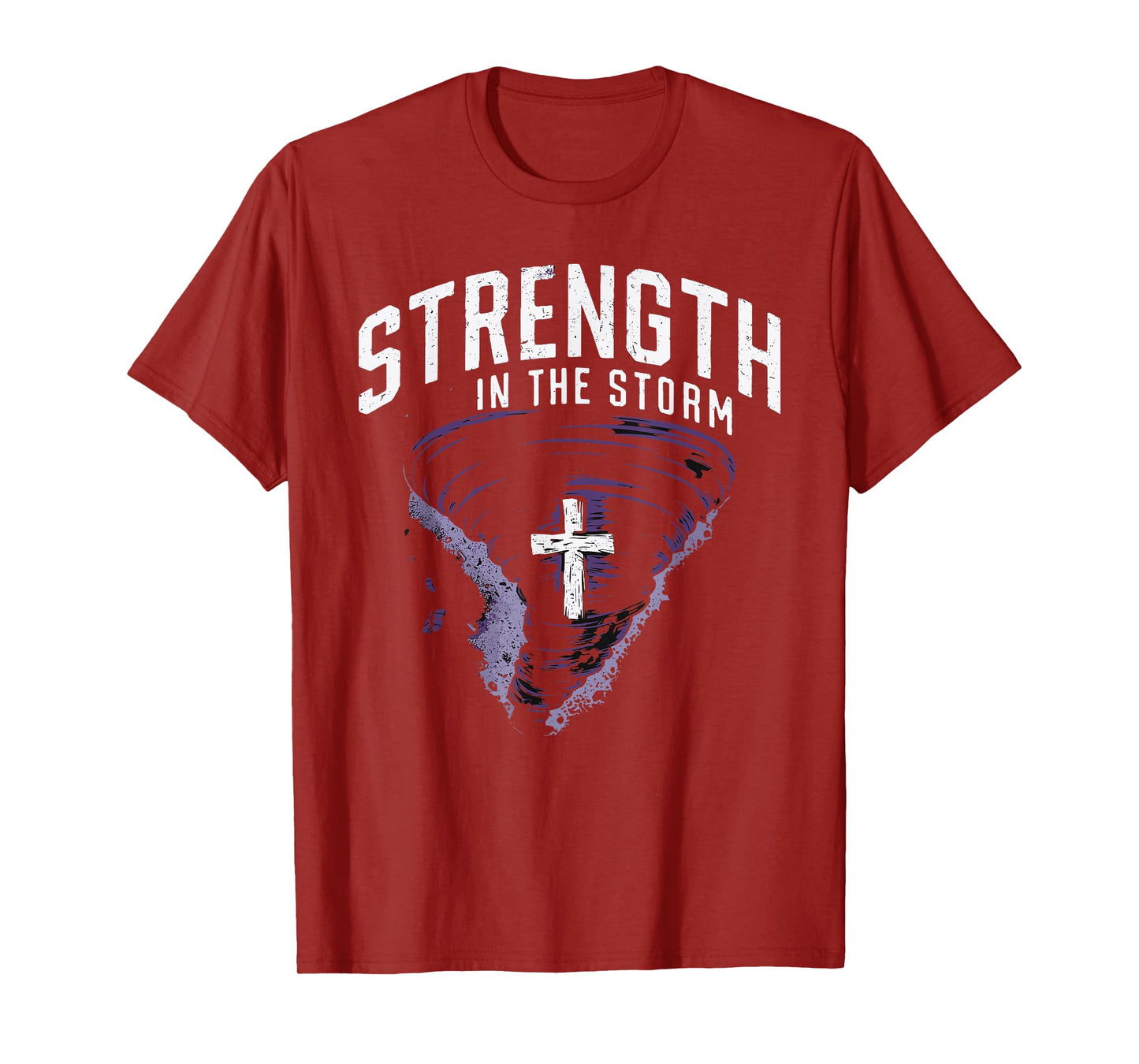 Tornado Survivors Storm Recovery Faith In Jesus Christianity T-Shirt