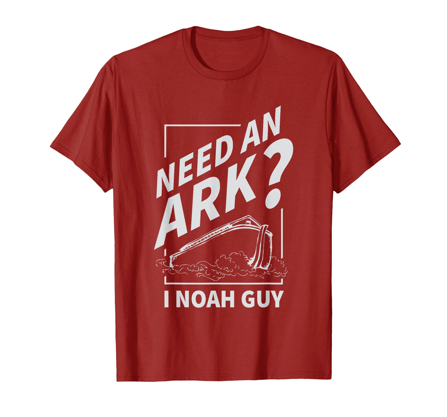 Need An Ark I Noah Guy Funny Christian Men Women Pun Humor T-Shirt