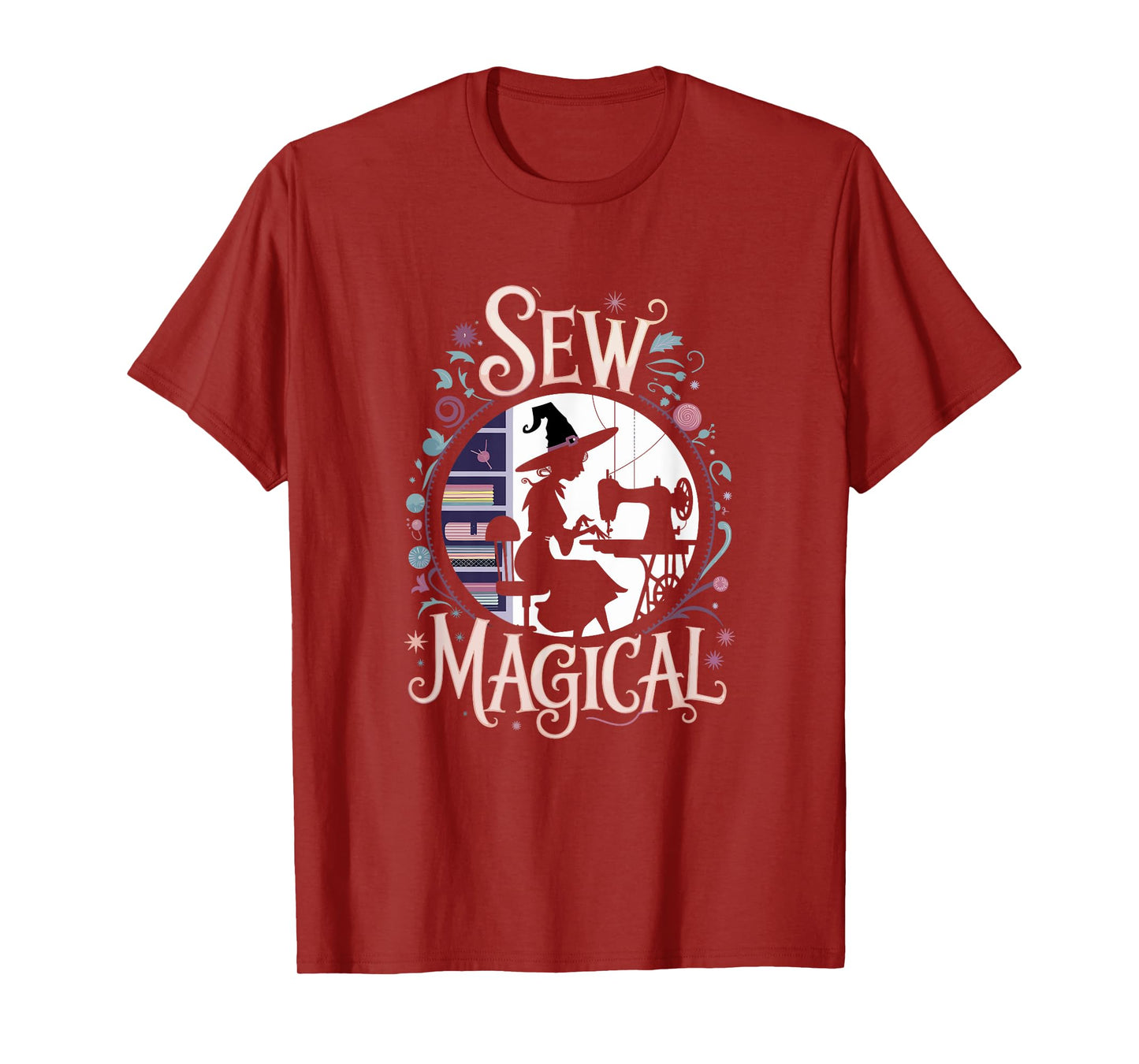 Sew Magical Funny Halloween Sewing T-Shirt
