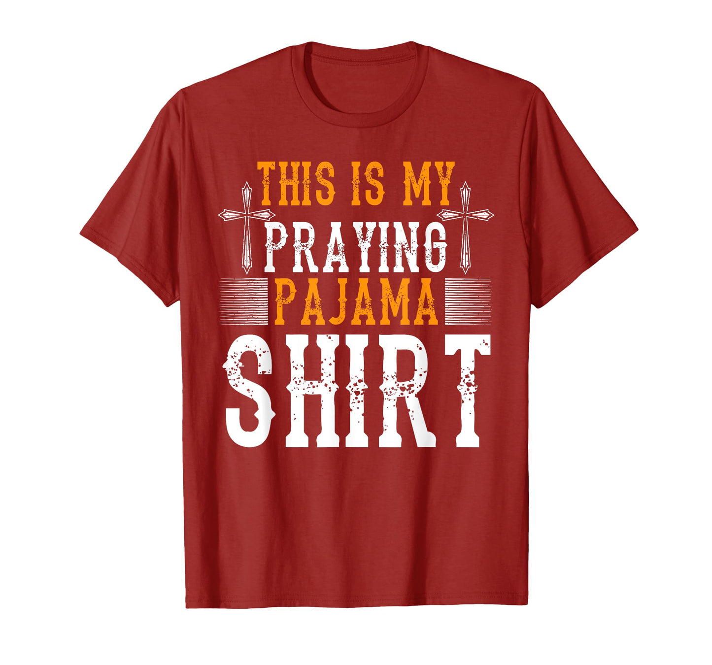 This Is My Praying Pajama Christian Prayer Pray Jesus God T-Shirt