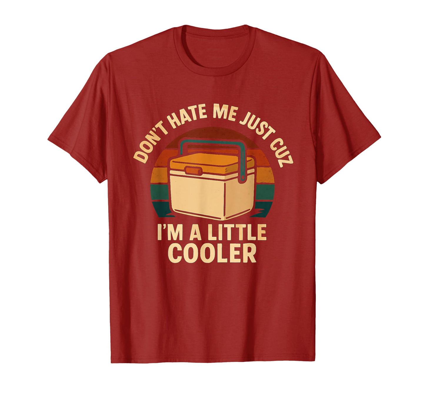Don't Hate Me Just Cuz I'm A Little Cooler Funny Pun T-Shirt