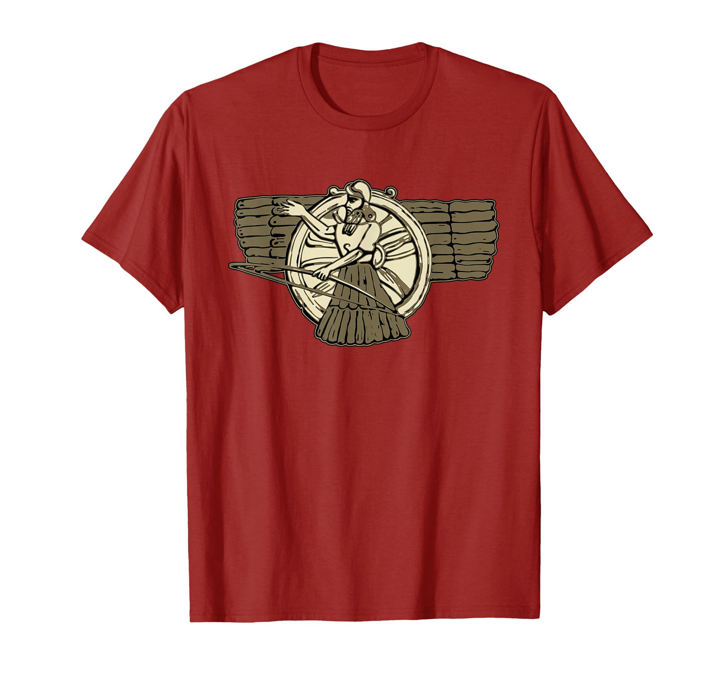 Ashur Supreme Deity Assyrian Emblem Mesopotamian T-Shirt