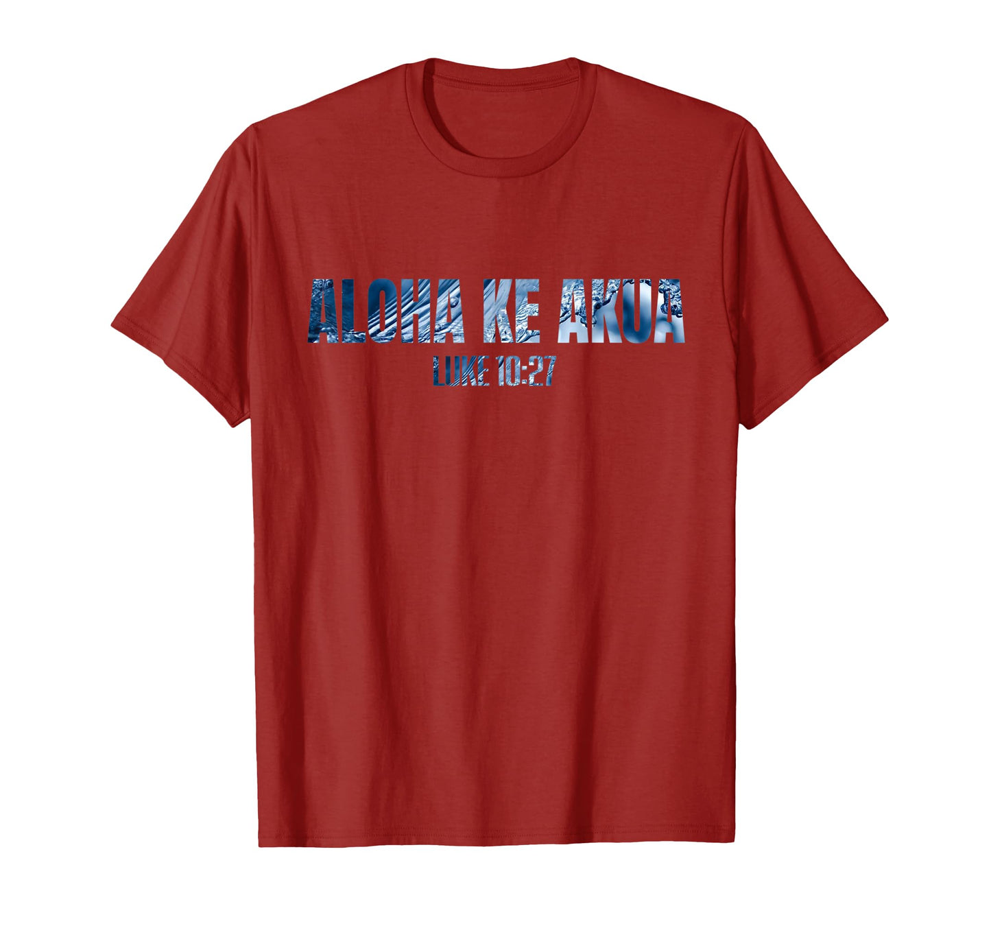 Inspiration Studios Christian Hawaiian Tees for Boys Men Women Aloha Ke Akua T-Shirt