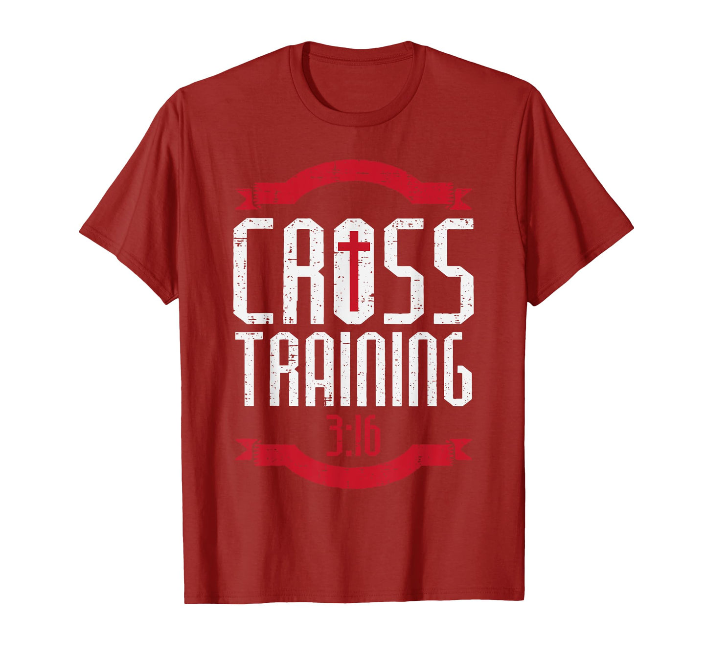 Cross Training 3:16 Workout Fitness Christian Men Women Kids T-Shirt