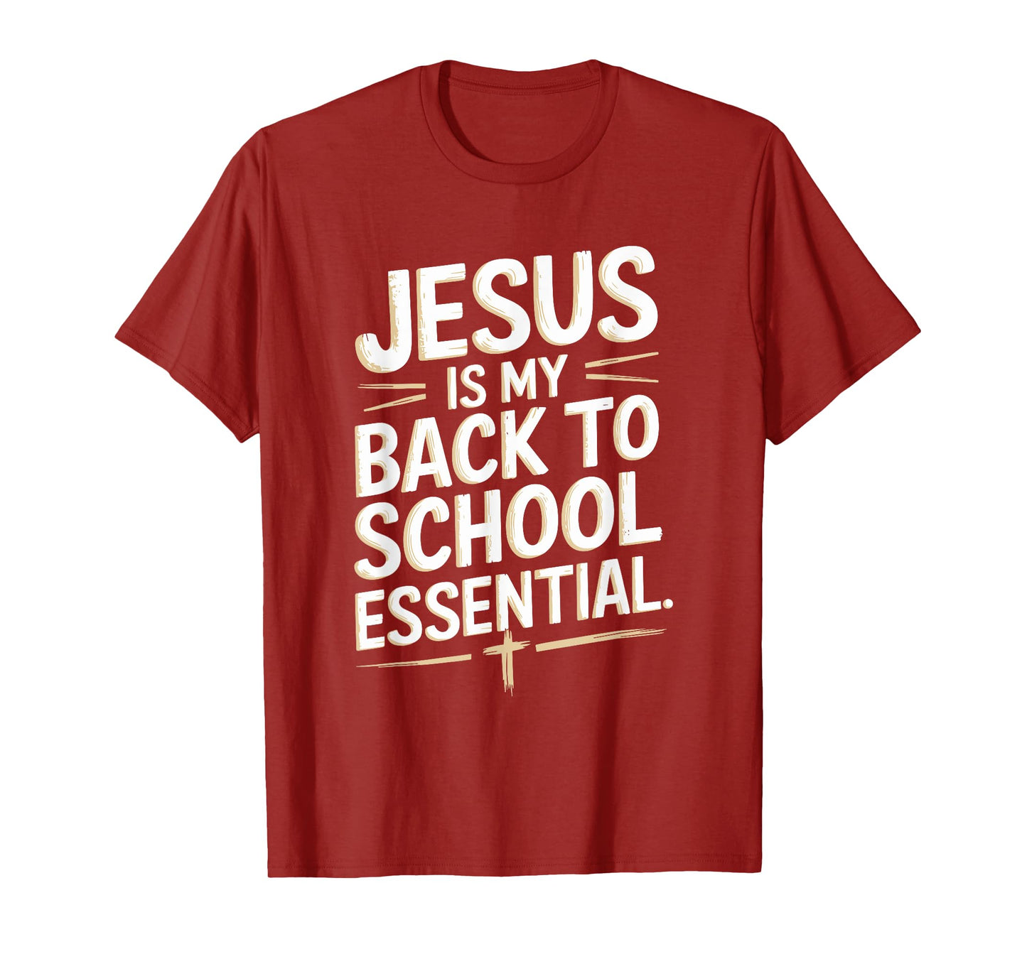Jesus back to school, Christianity Christian God Believer T-Shirt