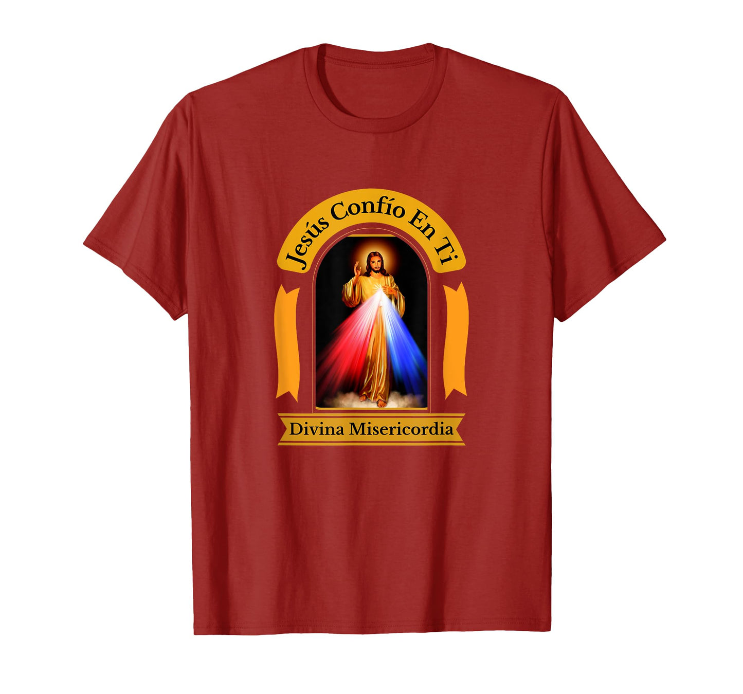 Jesús Confío En Ti Divine Mercy Spanish Catholic T-Shirt
