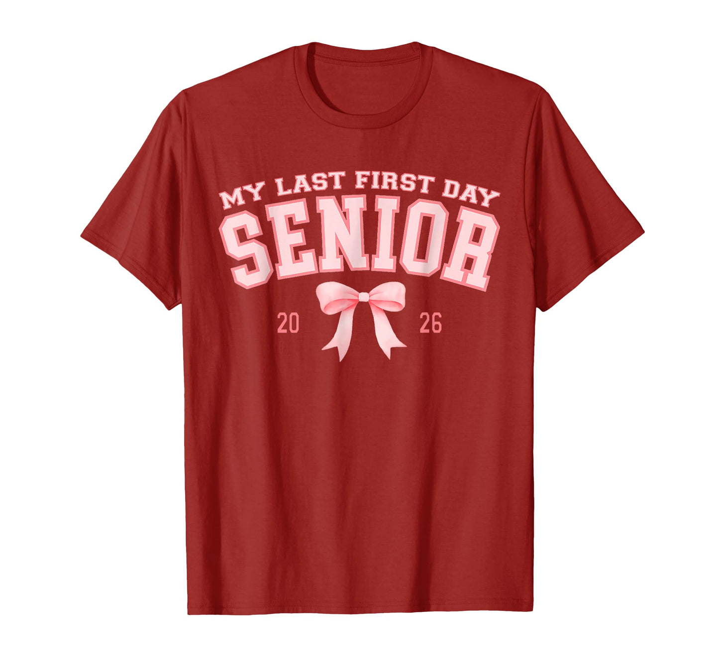 My Last First Day Senior 2026 Retro Groovy Tie Dye T-Shirt