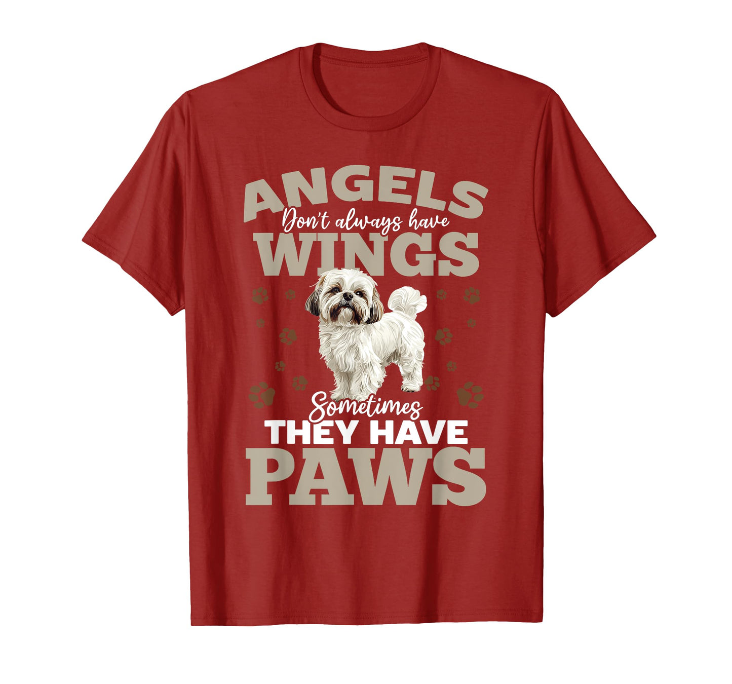 Shih Tzu Dog Owner T-Shirt for Men Women Kids