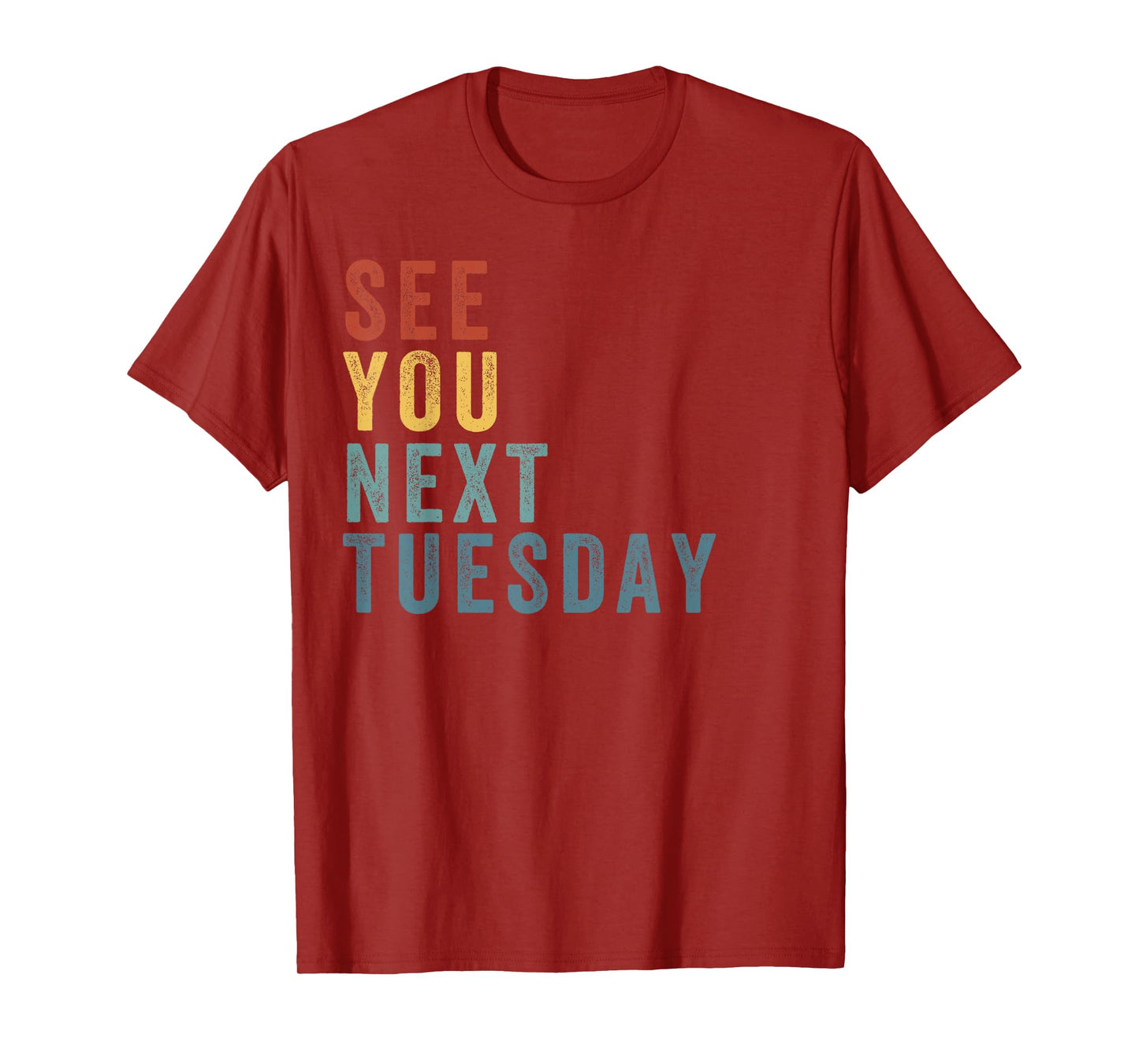 See You Next Tuesday, Salty Funny Quote, Funny Meme T-Shirt