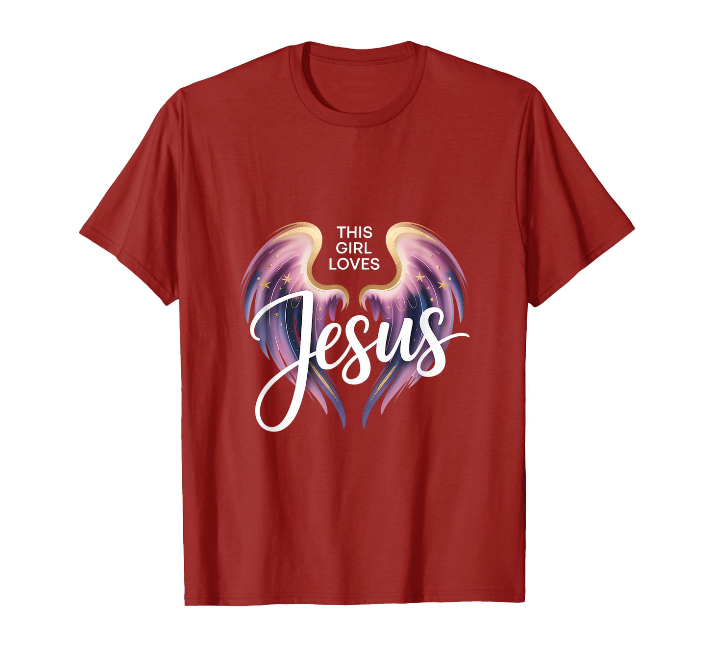 This Girl Loves Jesus Christian Girl Jesus T-Shirt