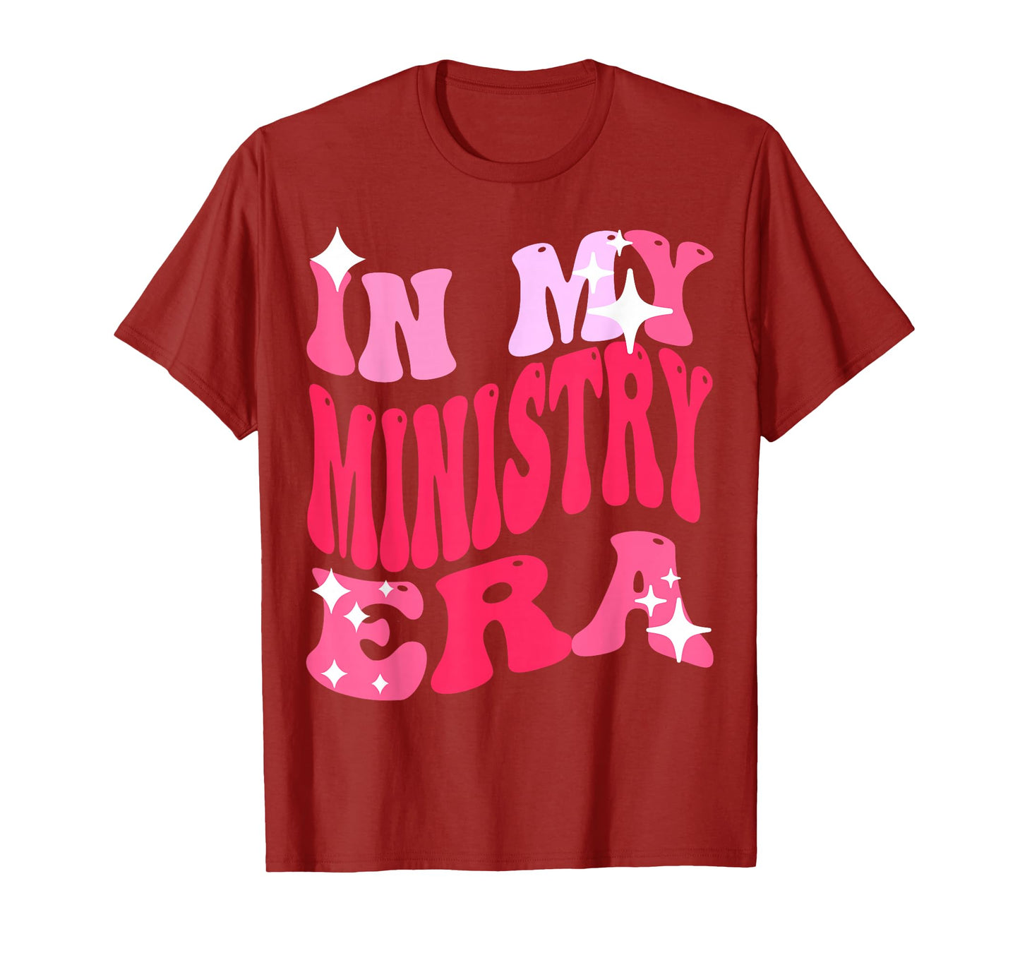 in My Ministry Era Christian Faith T-Shirt