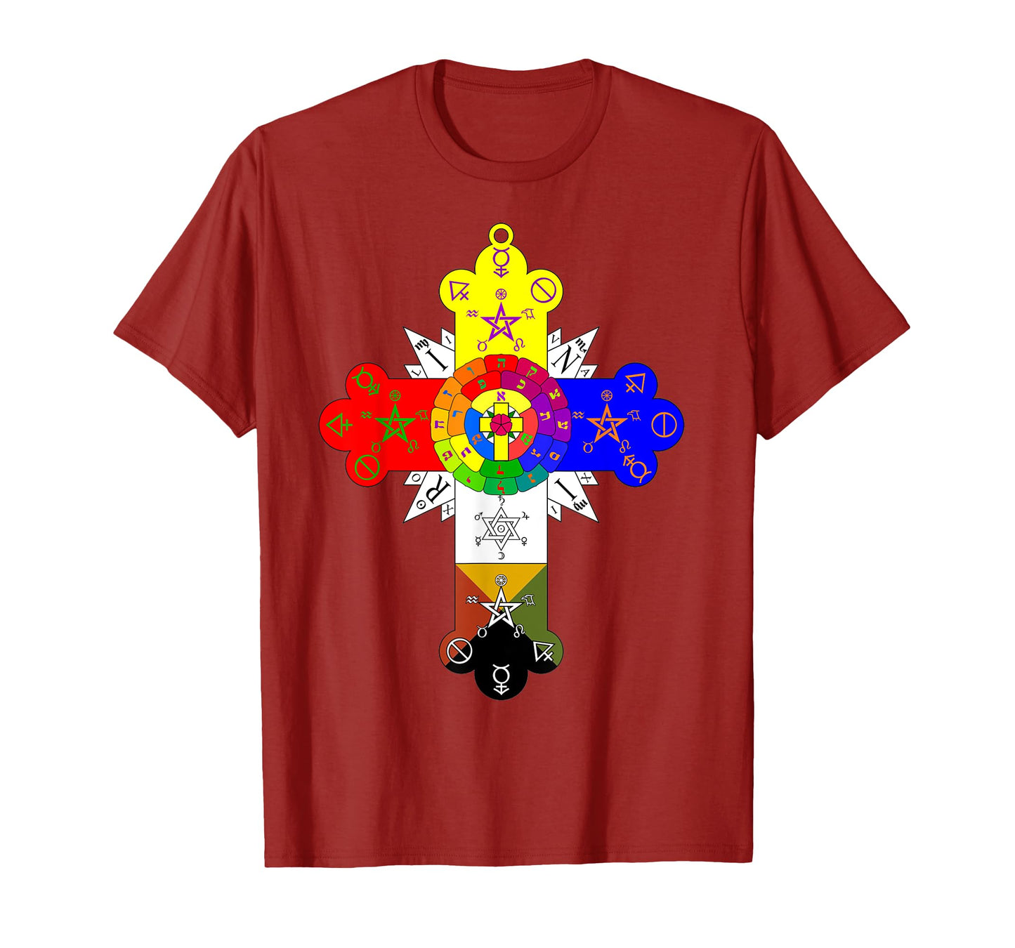 Rose Cross T Shirt T-Shirt