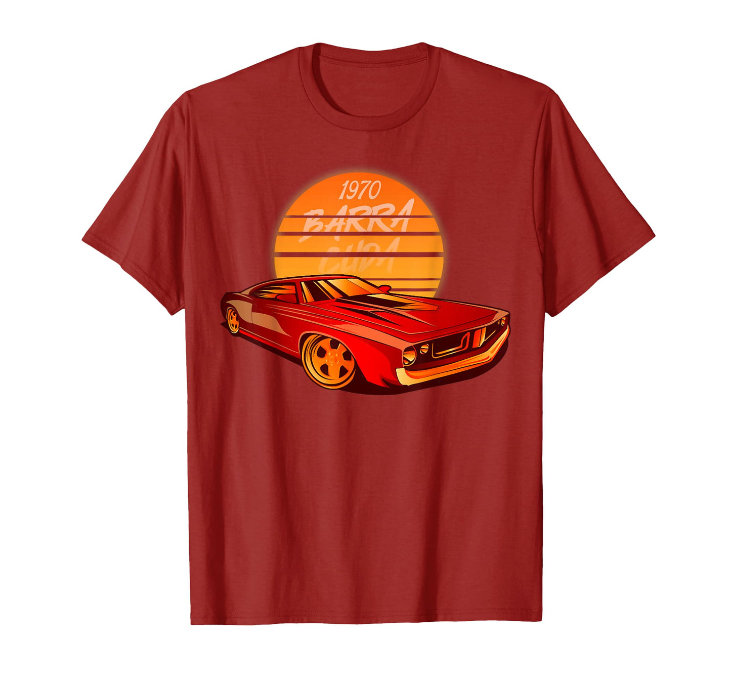 1970 hemi cuda plymouth barracuda Muscle car T-Shirt