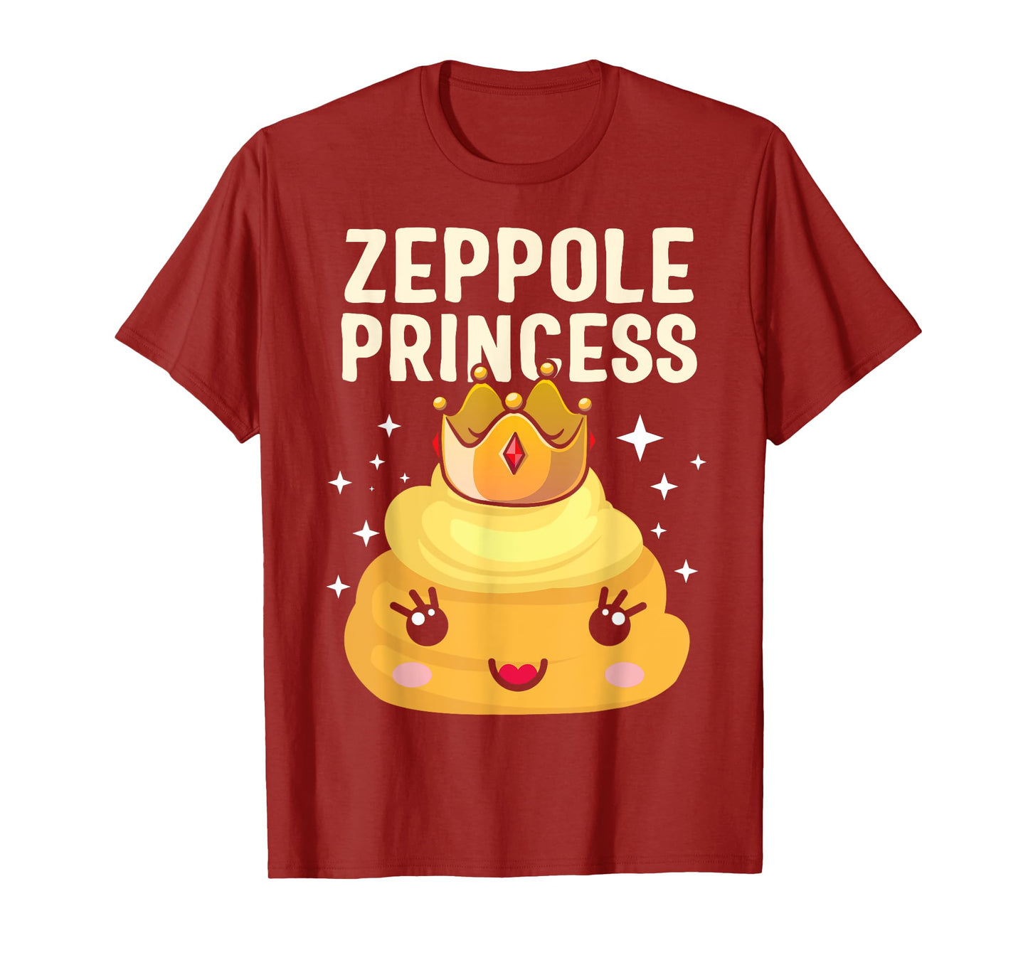 Saint Joseph's Day Zeppole Princess Cute Italian Pastry Marc T-Shirt