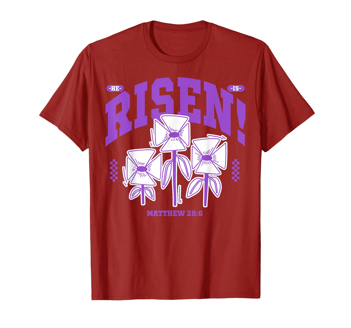 Risen - Christian Bible Verse Faith T-Shirt