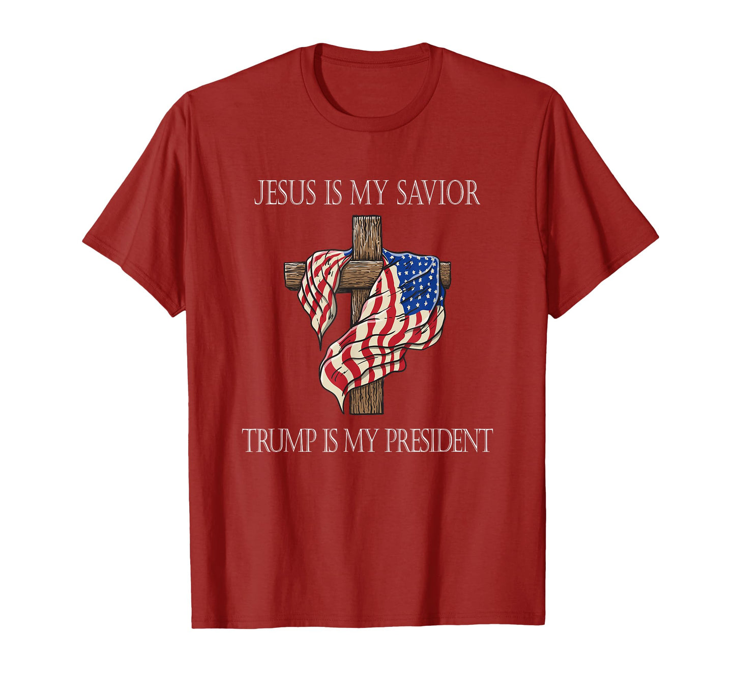 Jesus Is My Savior Trump Is My President 2024 T-Shirt
