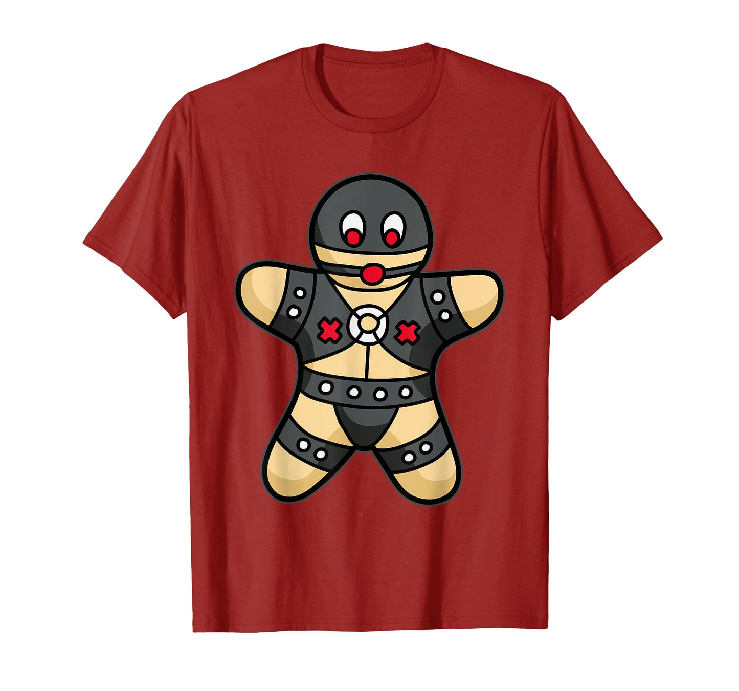 Kinky Gingerbread Man - BDSM & Bondage Humor T-Shirt