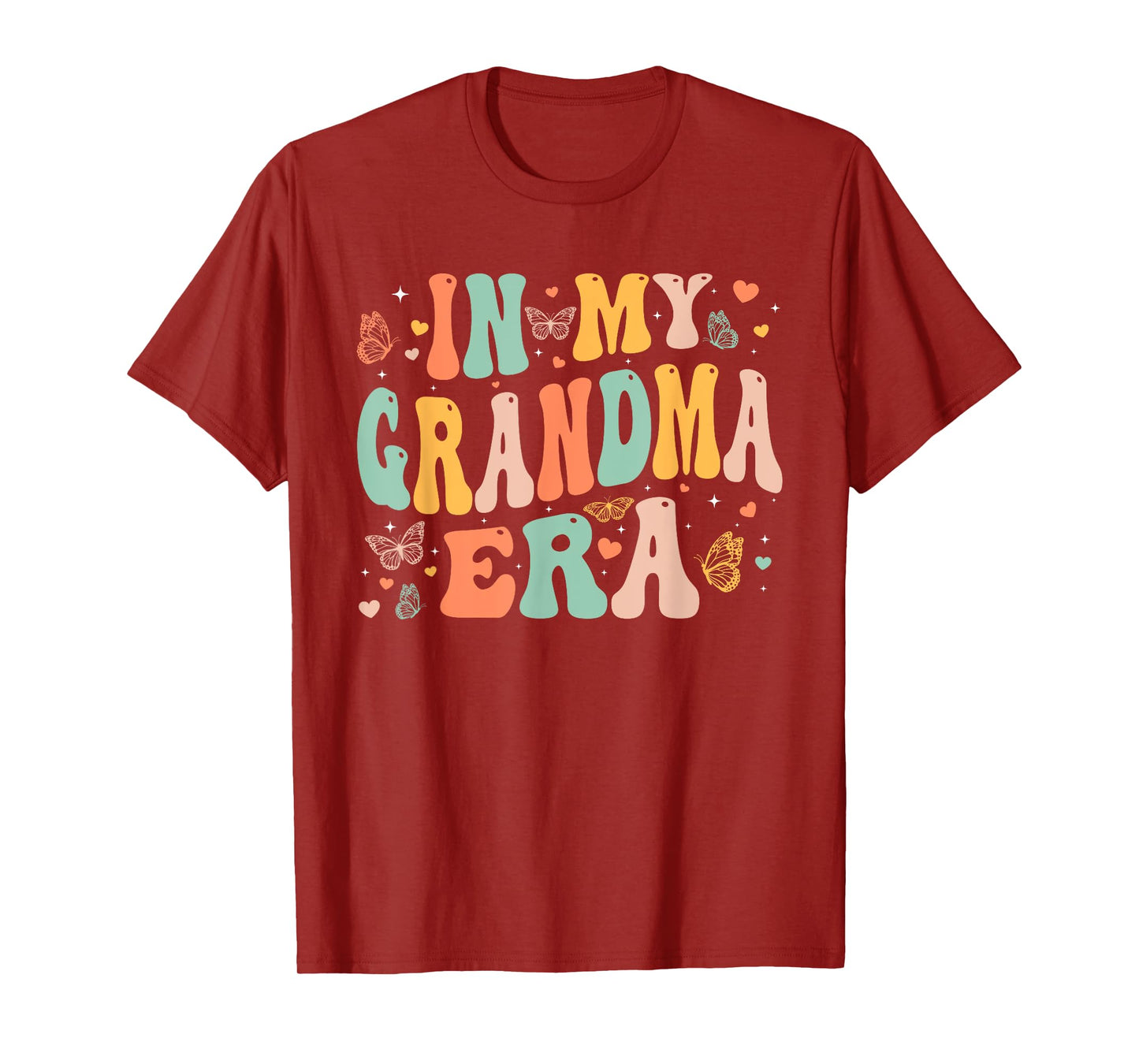 Retro Groovy In My Grandma Era Mother's Day Gifts Women T-Shirt