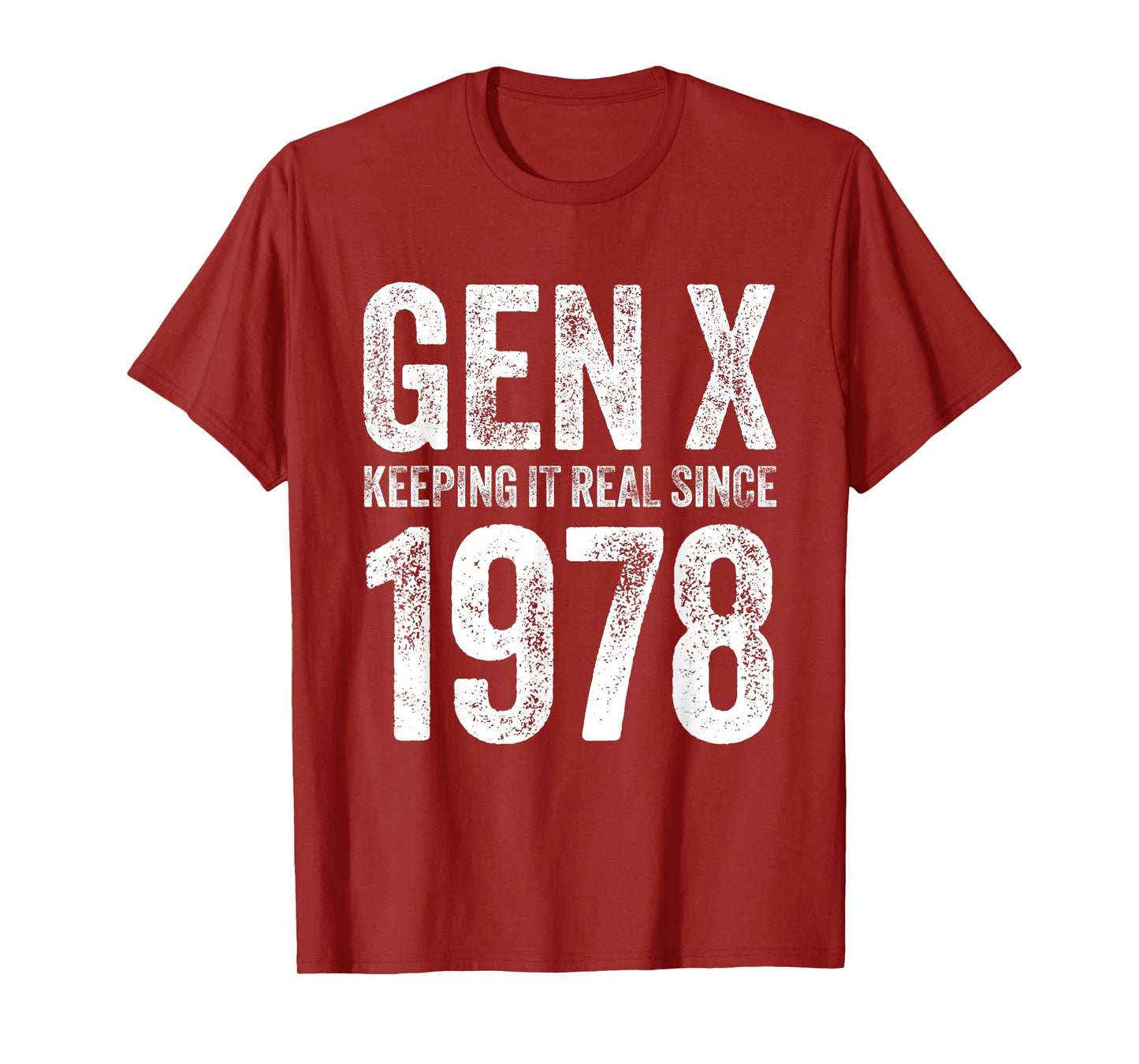 Generation X 1978 Men Women Vintage Since 1978 Gen X T-Shirt