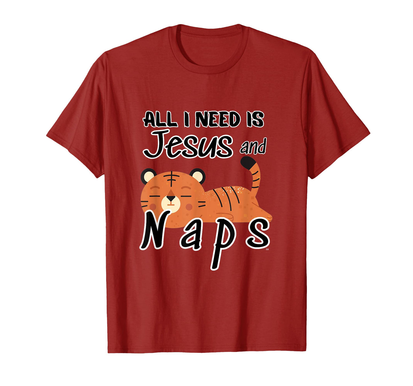 Funny Christian | ALL I NEED IS JESUS AND NAPS T-Shirt