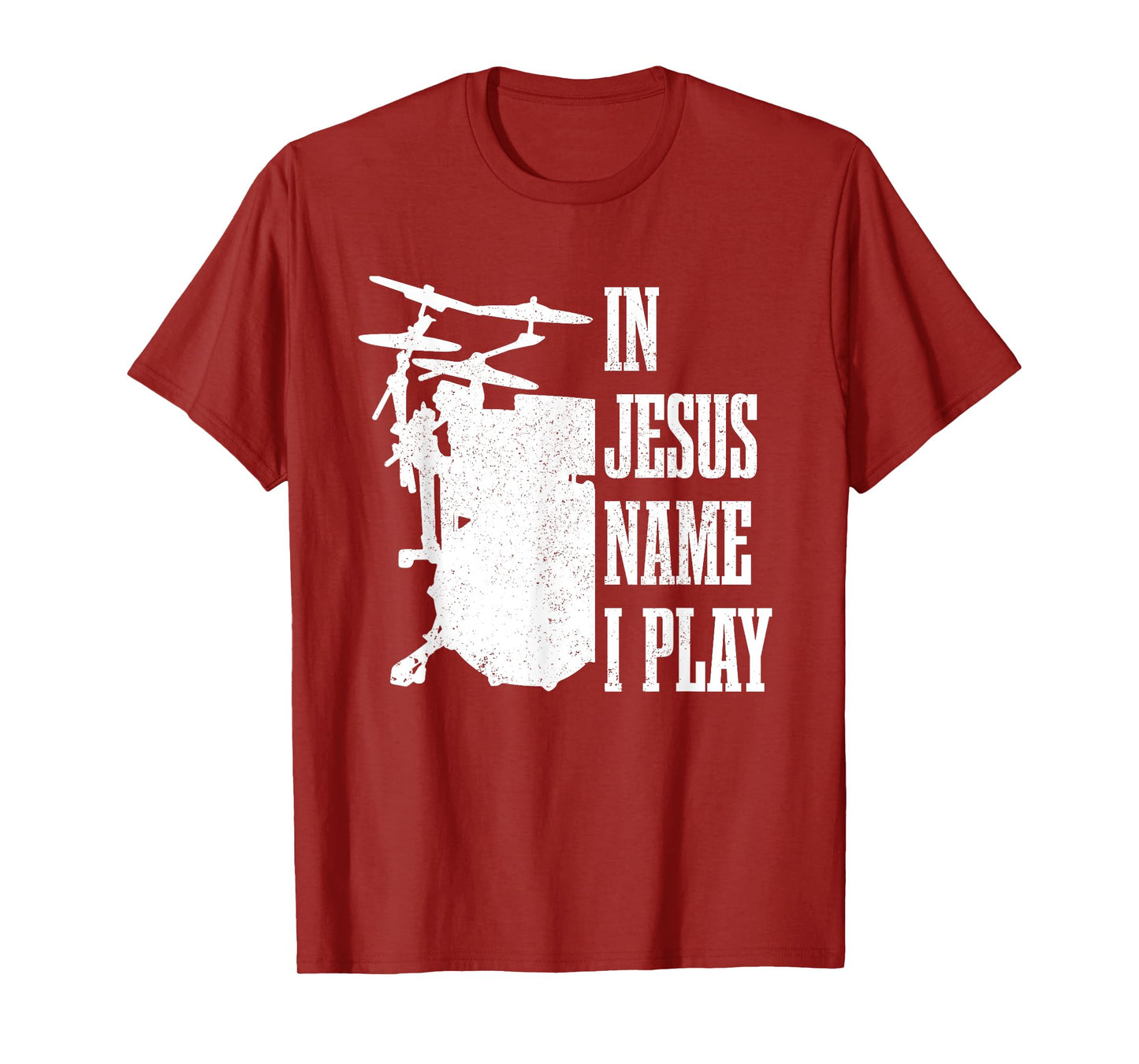 Christian Drummer Drummer, Drumming for Jesus T-Shirt