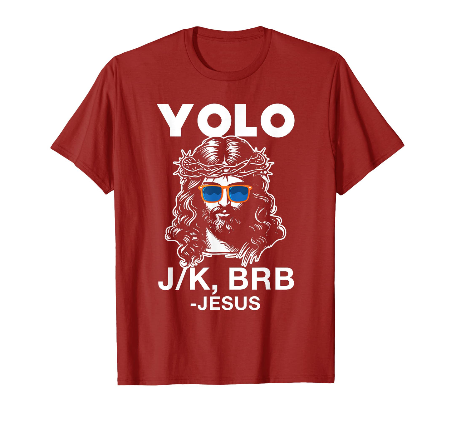 Funny Jesus Easter Resurrection YOLO J/K BRB Meme T-Shirt