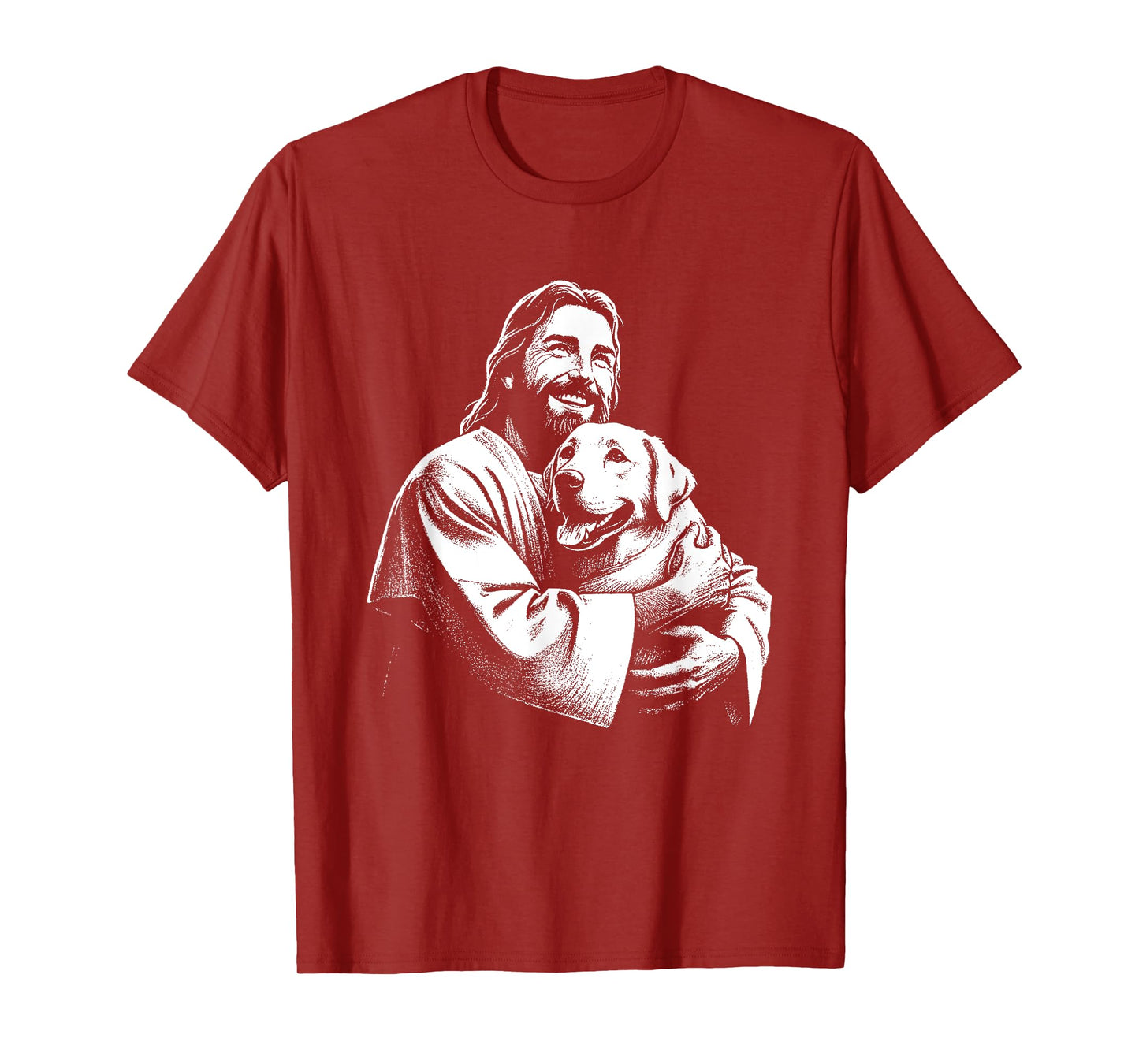 Jesus Labrador Dog - Funny Christian Religious Dog Lover Men Women Kids T-Shirt