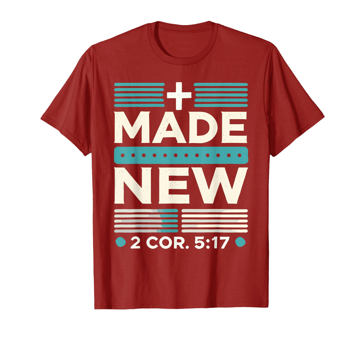 Made New Baptism Shirt Christian Shirts For Youth Baptized T-Shirt