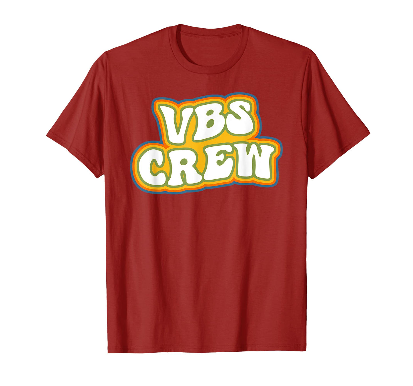 Retro I Love VBS 2025 Vacation Bible School VBS Crew T-Shirt