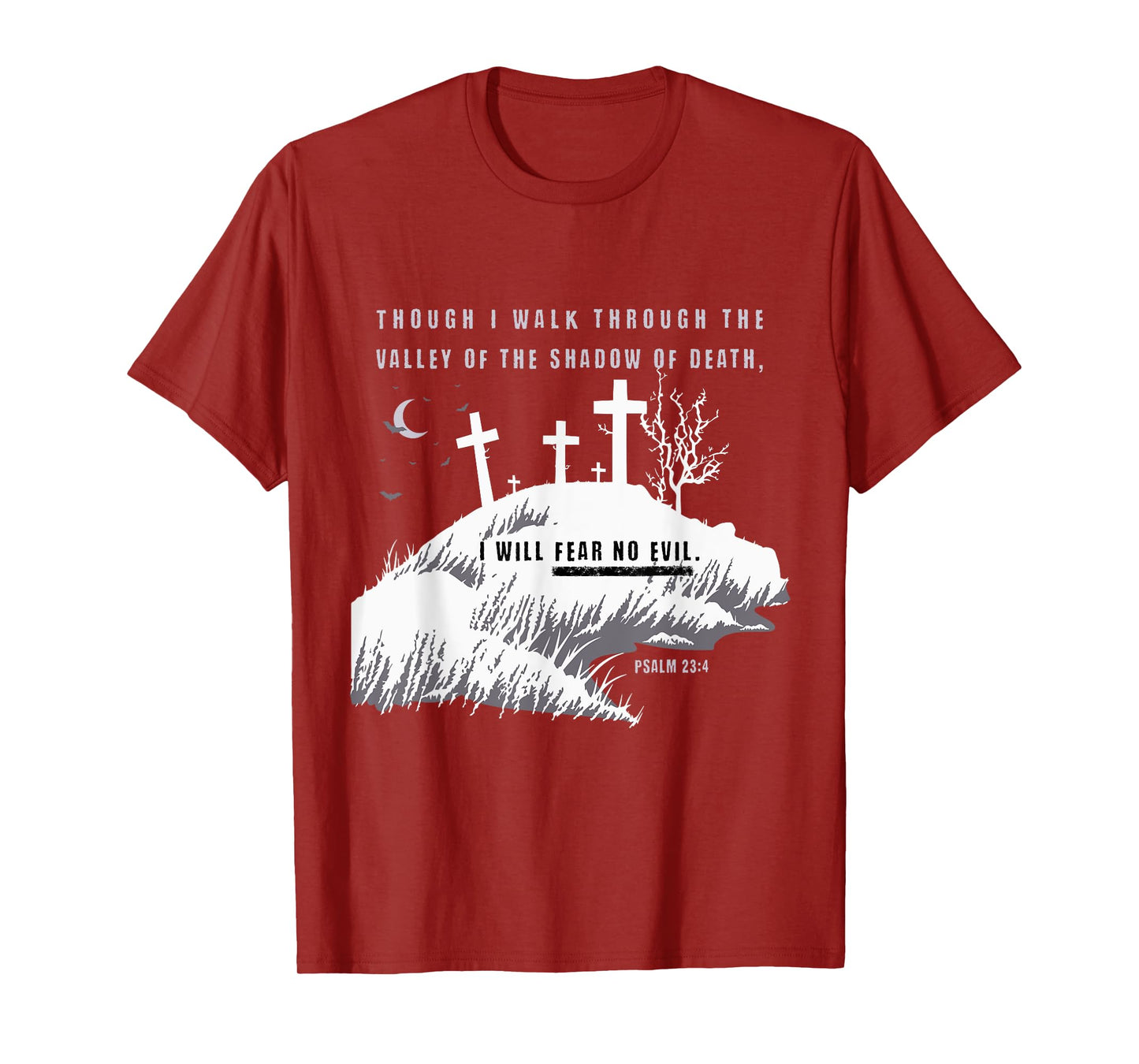 Christian Halloween Shirt, Fear No Evil T-Shirt