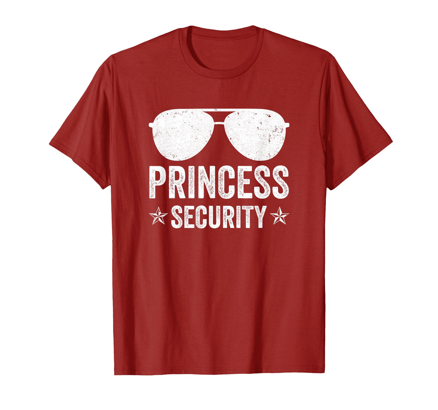 Princess Security Boys Big Brother Vintage Birthday Dad Mom T-Shirt