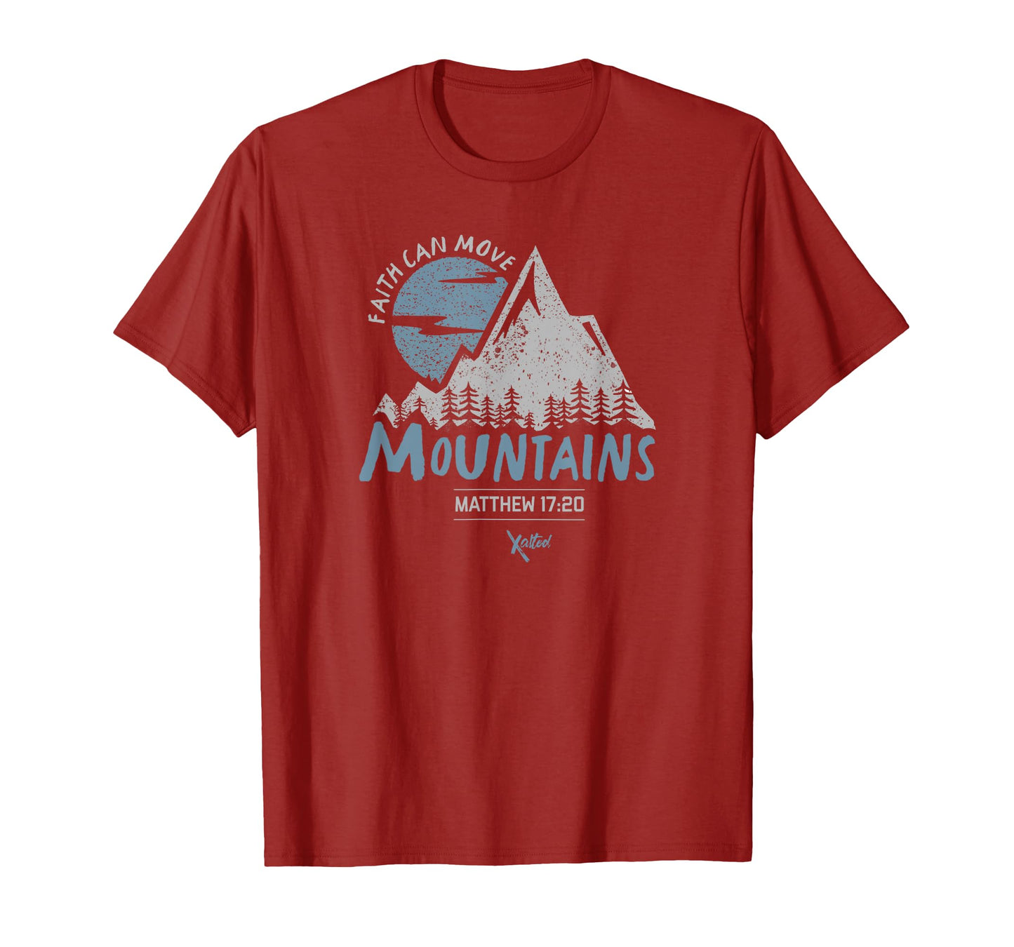 Faith Can Move Mountains Christian T-Shirt