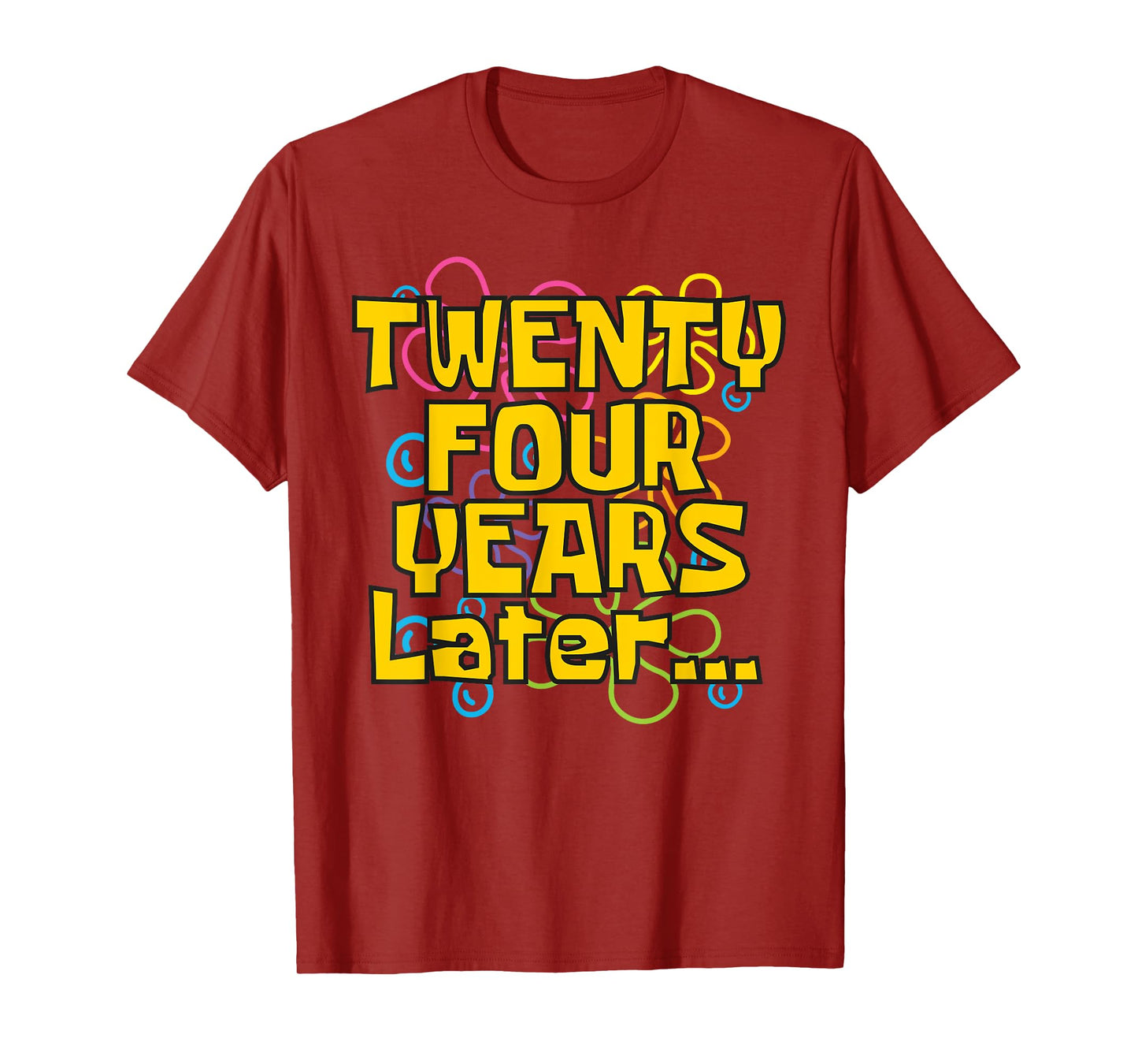 24 Years Old 24th Birthday Funny Quote Birthday Party Meme T-Shirt