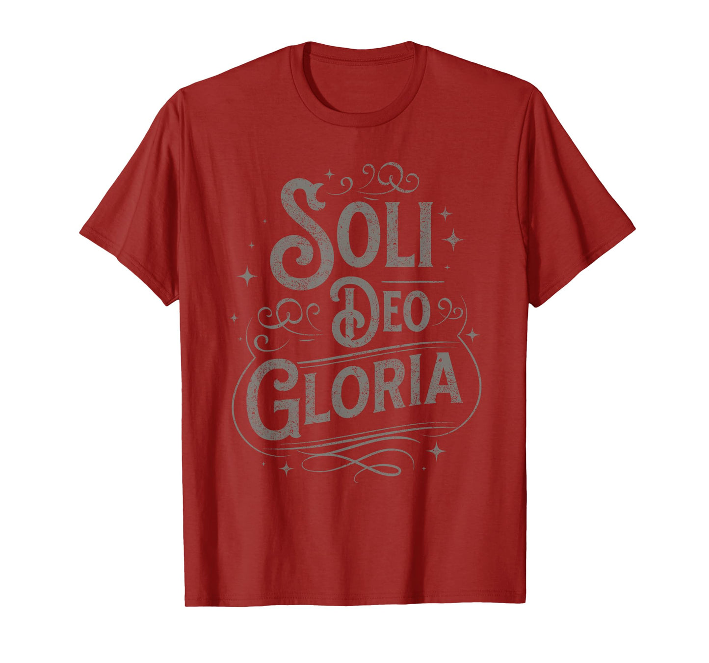 Soli Deo Gloria Christian Men T-Shirt