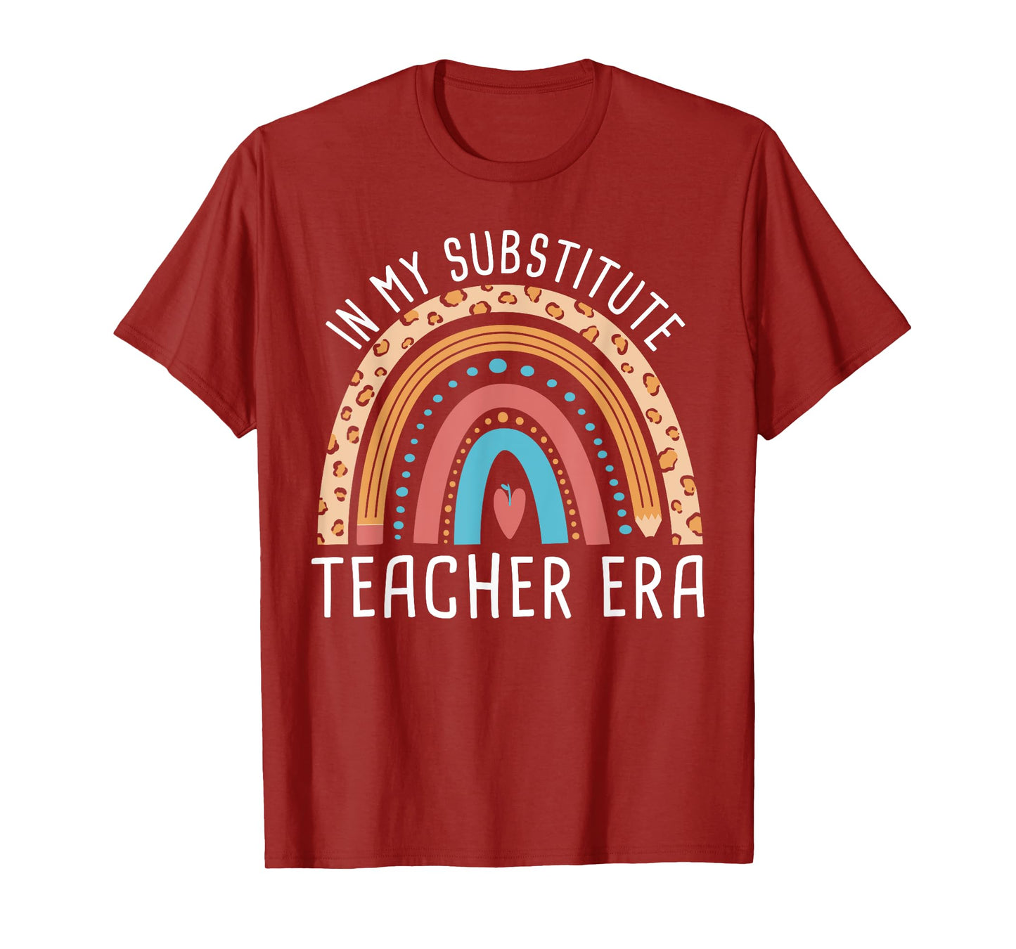 Back To School In My Substitute Teacher Era T-Shirt